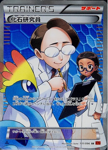 XY3 101:096 Fossil Researcher