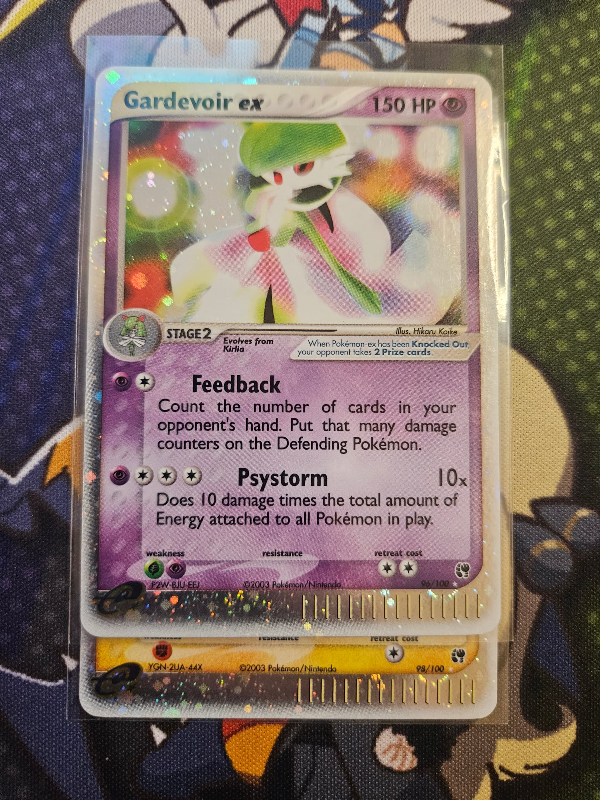 2003 Nintendo Pokemon Ex Sandstorm Gardevoir Ex-Holo