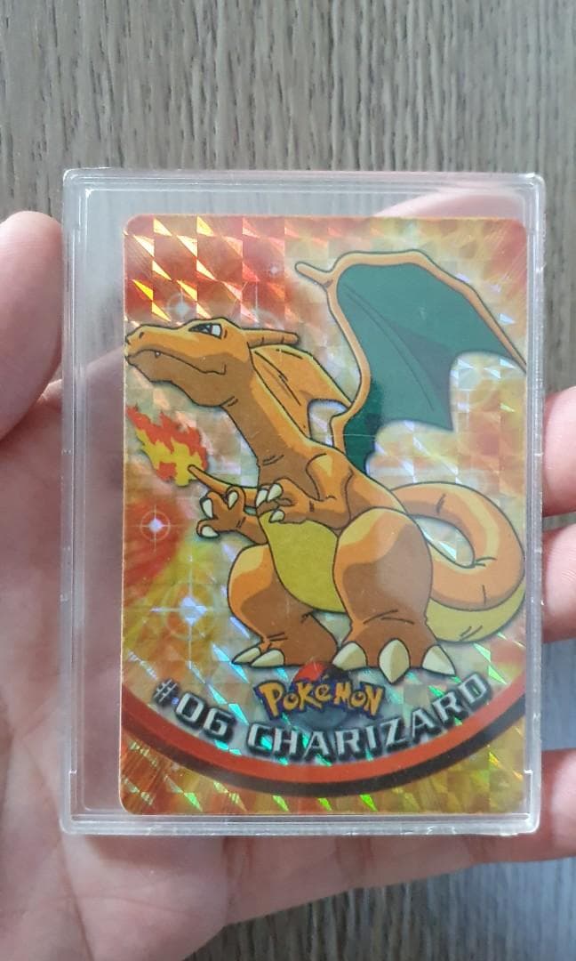 Charizard Topps Holo foil Black buy Logo 2nd Print Pokémon Card