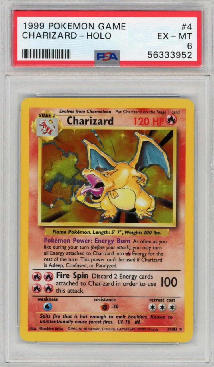 Charizard Holo 3/132 - PSA7