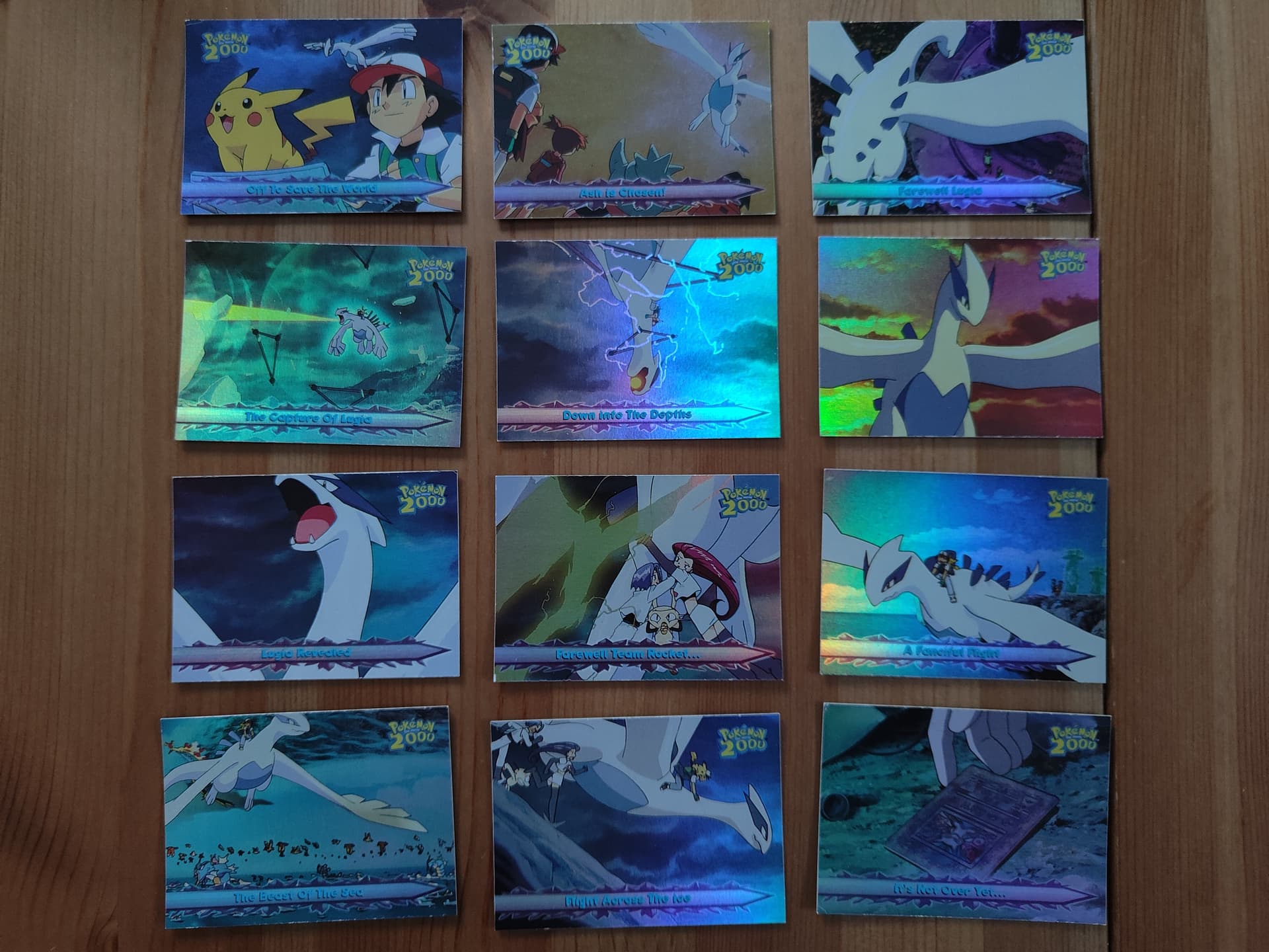 Pricing Topps Movie 2000 Rainbow foils feat Lugia - Market - Elite