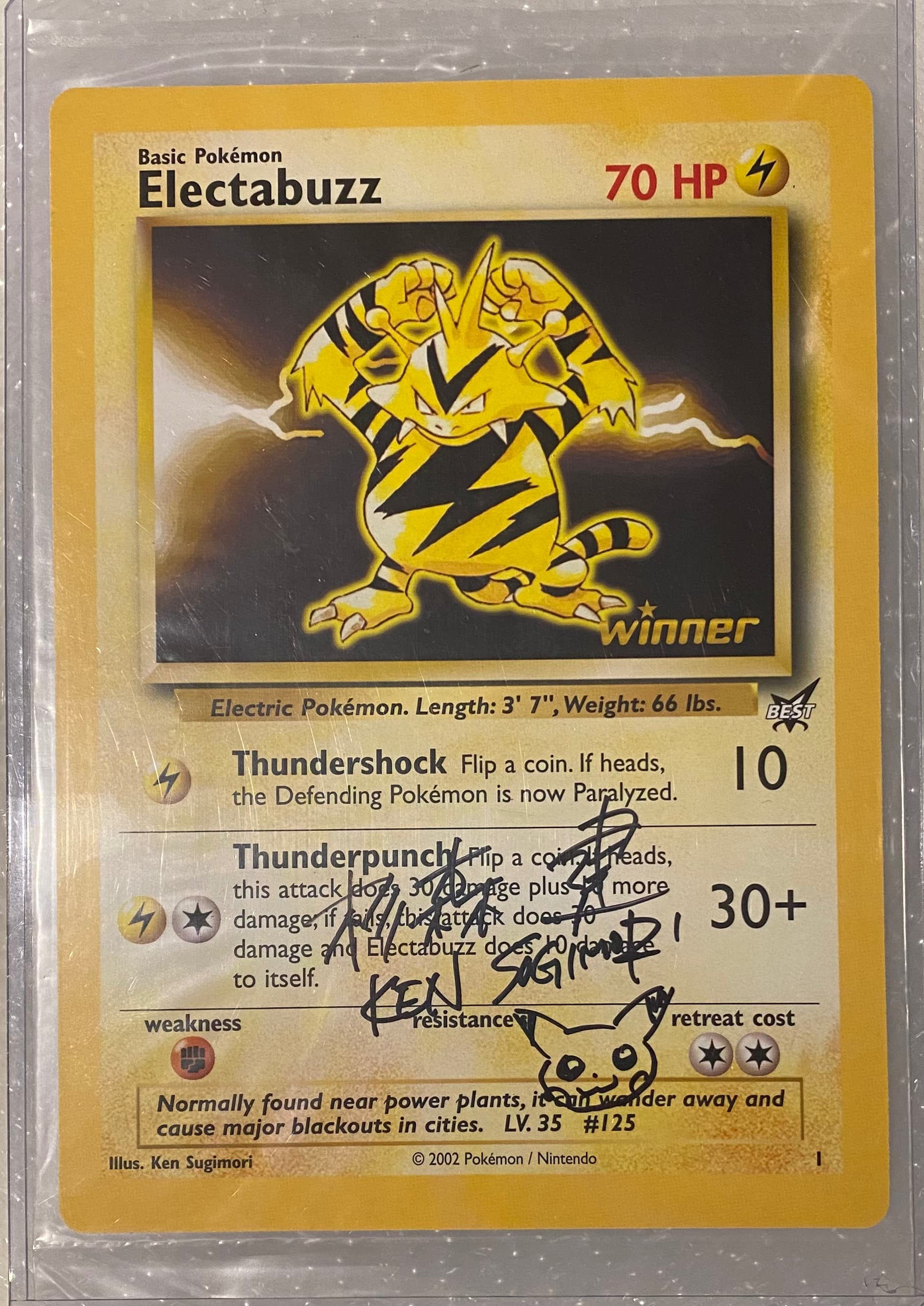 Ken Sugimori Autograph Sales Data Page 6 Market Elite Fourum