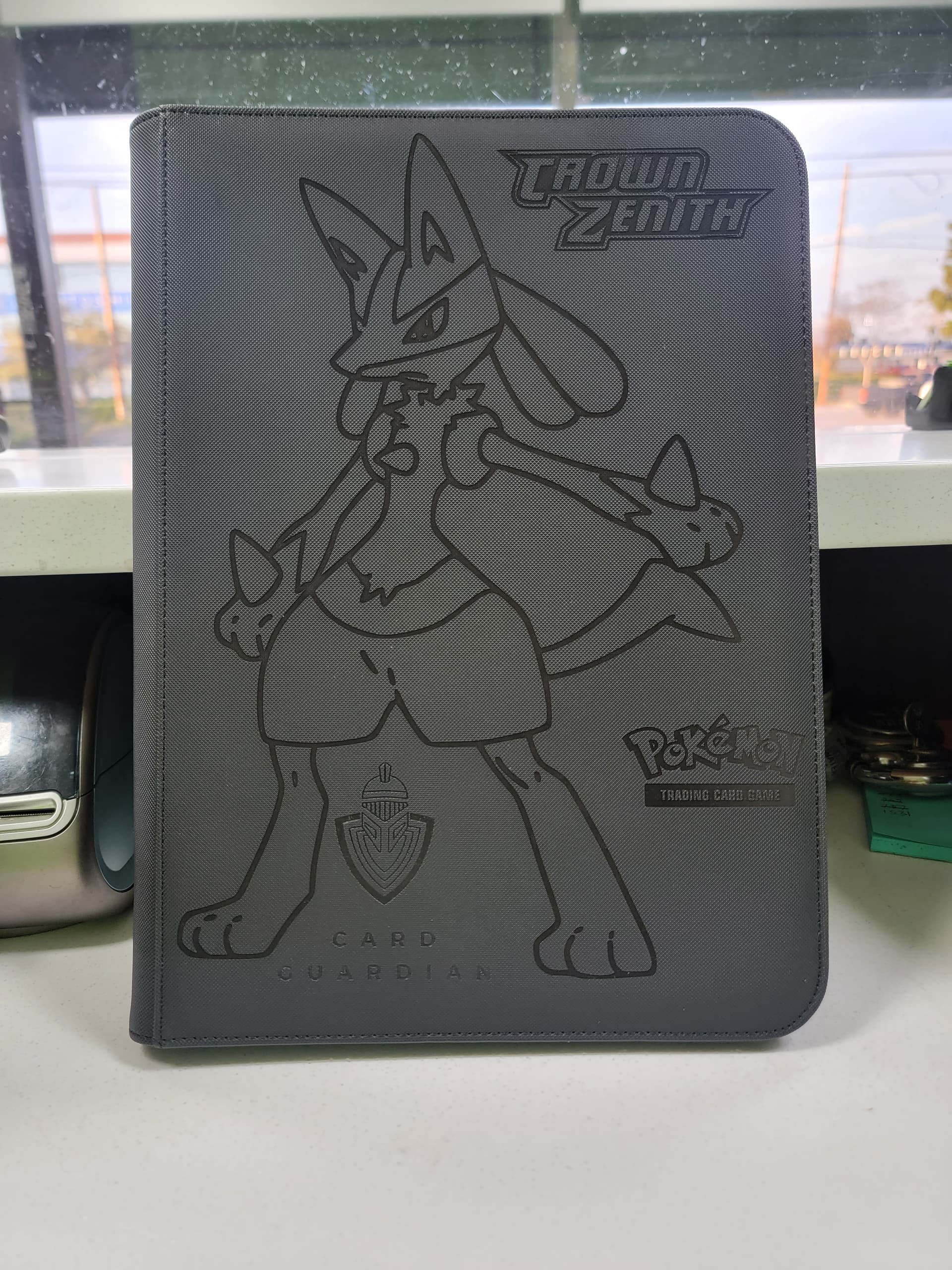 Custom Made】TCG Guard 4-Pocket Binder for Pokemon Cards with Sleeves