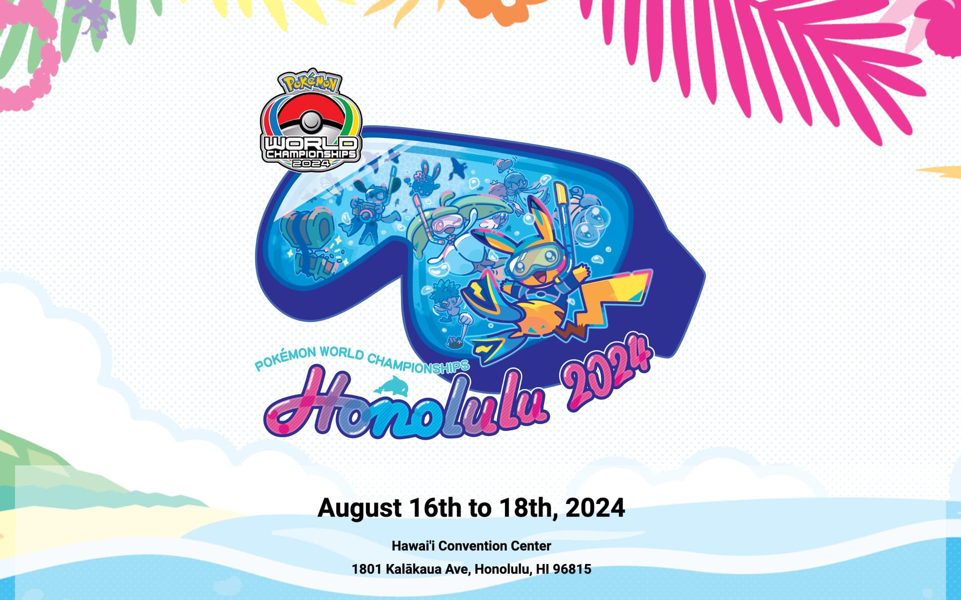 Pokemon World Championships Honolulu Aug 16 to 18, 2024 Spectator