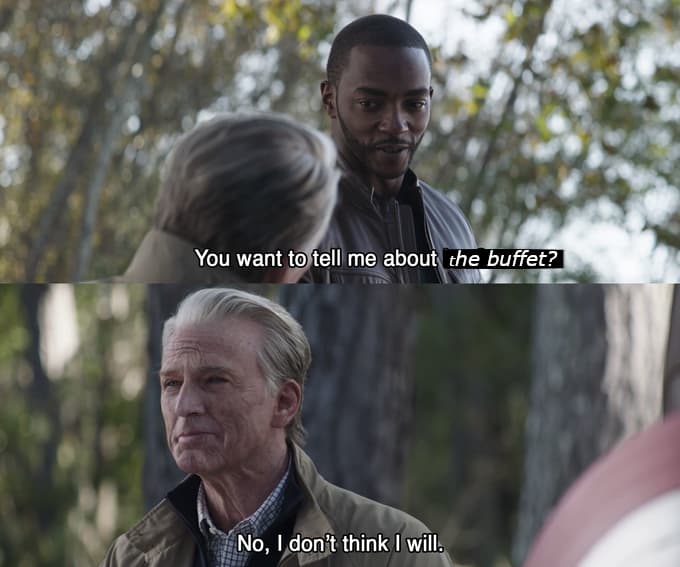 you wanna tell me about the buffet