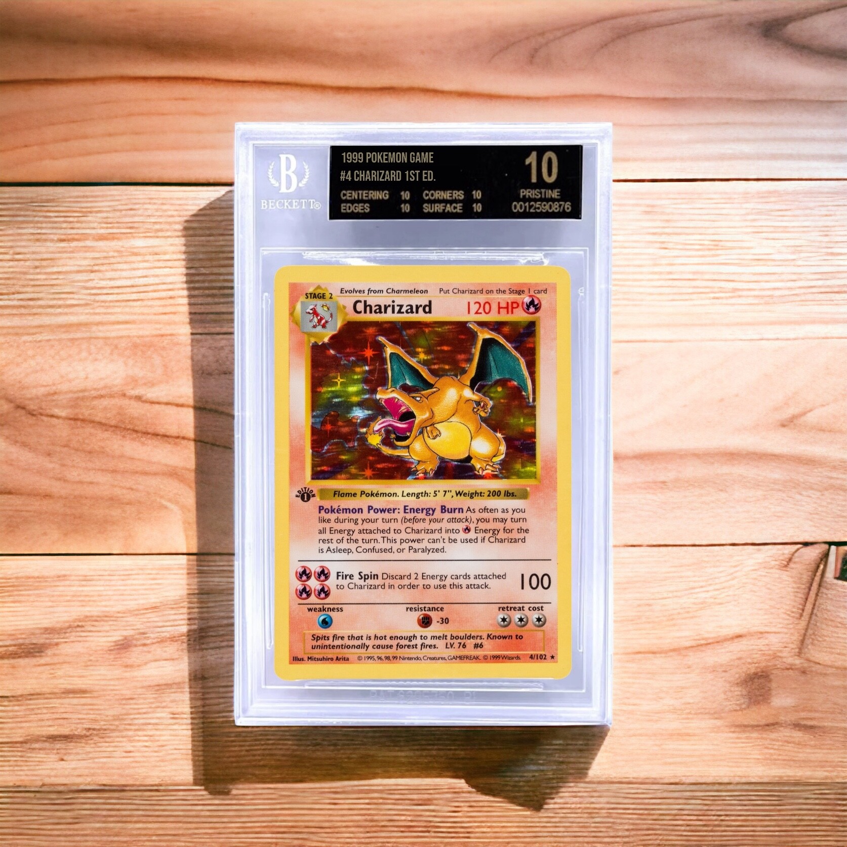 Black Label 1st Ed Charizard Grading Elite Fourum
