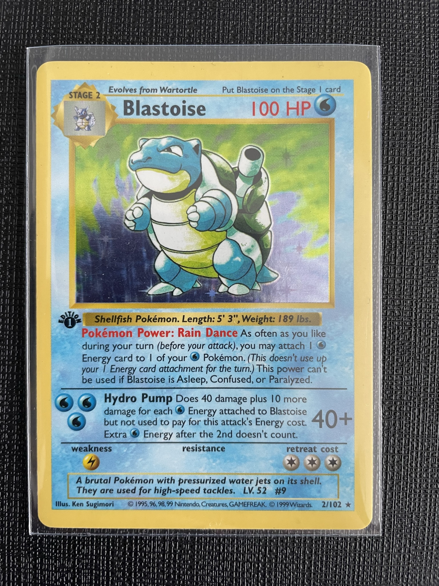 Blastoise offers base set PSA 6