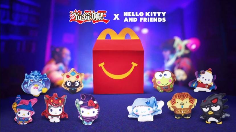 Yu Gi Oh x Hello Kitty plushes at McDonald s Collecting Elite